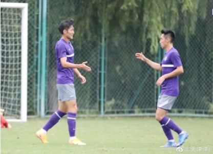 天津队3-2战胜山东青年军