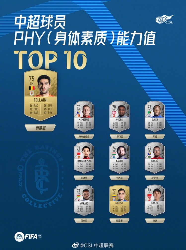 费莱尼以87分遥领先群雄