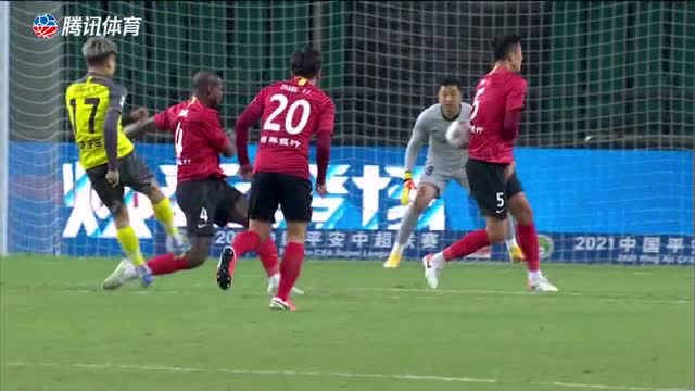 邓涵文世界波杨立瑜进球广州队2-0拿三分