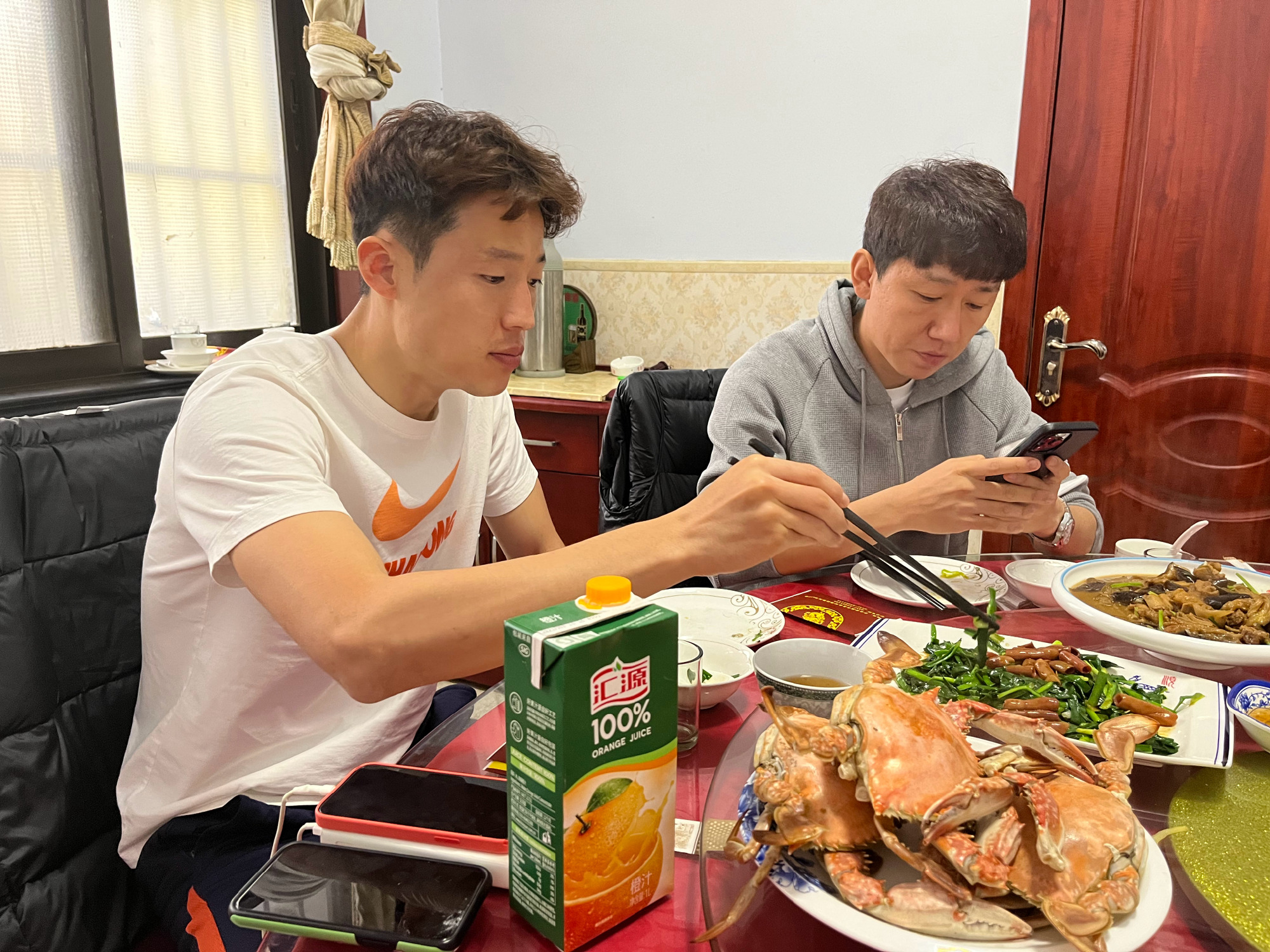 孙准浩与海鲜的完美邂逅