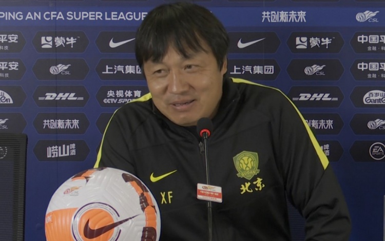 谢峰期待击败沧州扭转局势