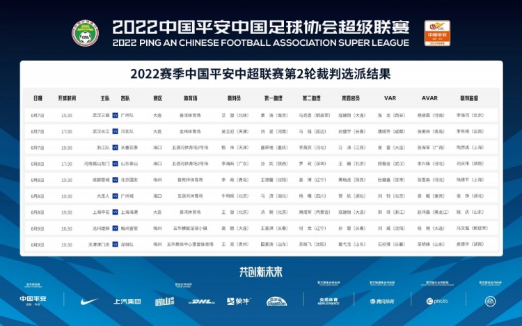 德比战与关键对决的裁判配置揭晓