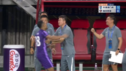 1-0小胜梅州，津门虎豪取联赛两连胜