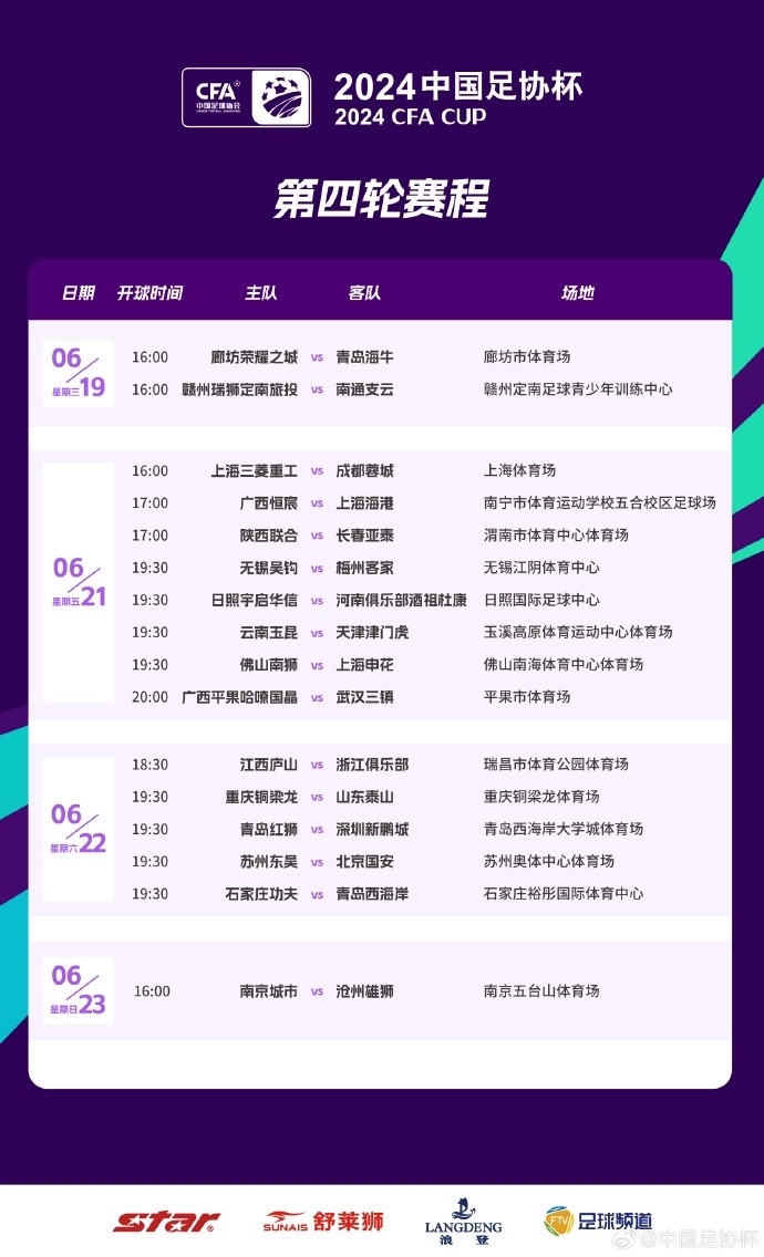  铜梁龙对阵泰山锁定足协杯四强席位