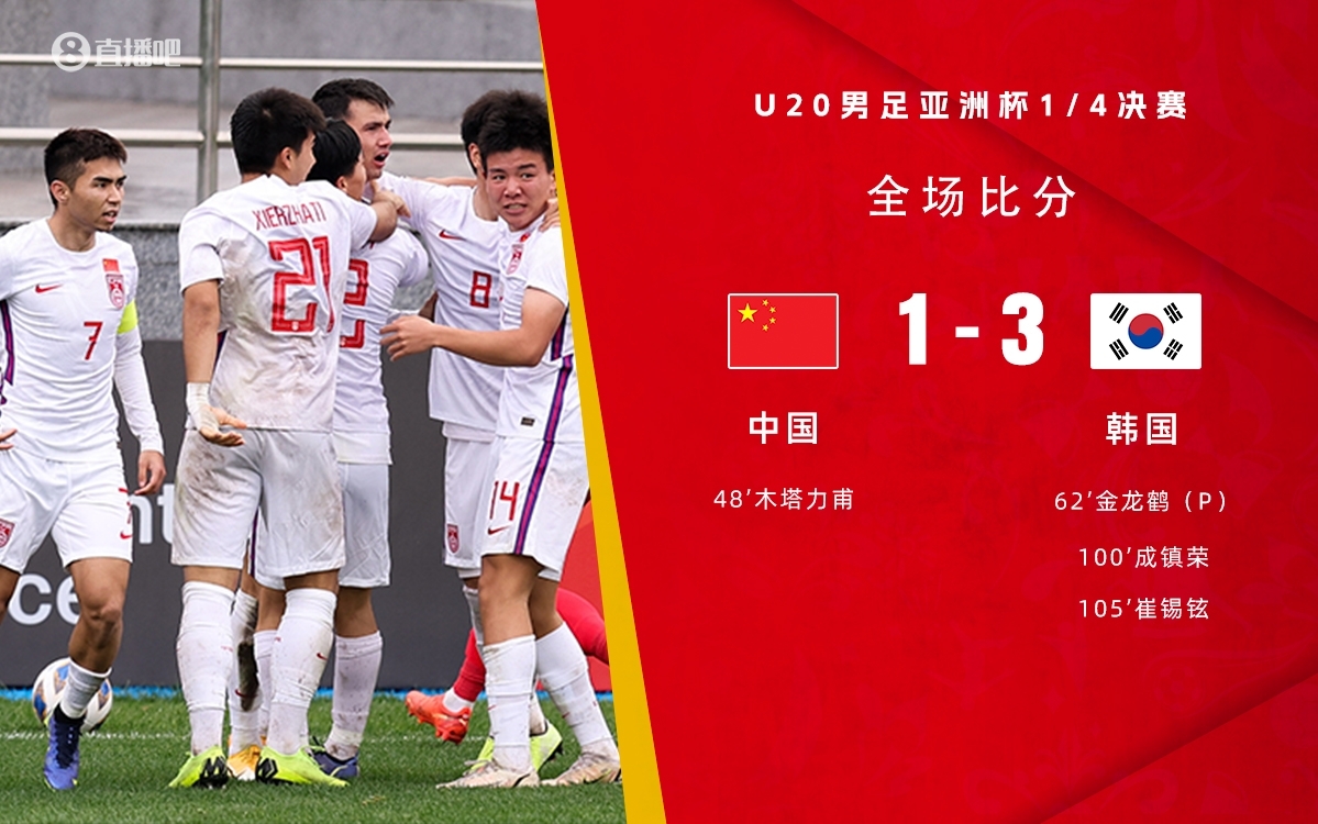 U22国足绝杀韩国，实现青春复仇