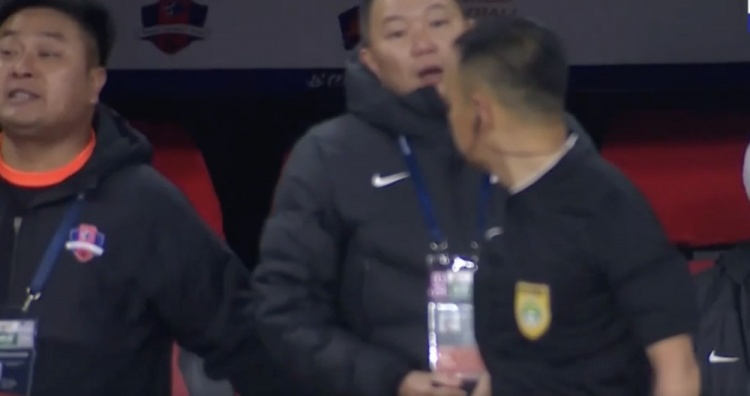 官方消息：张剑因不当行为受罚五场禁赛五万元罚款